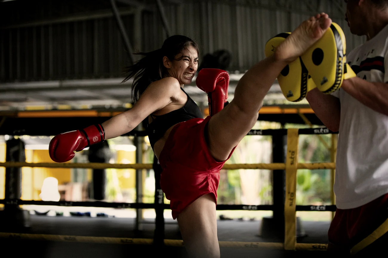 Pratzenarbeit im Ring
